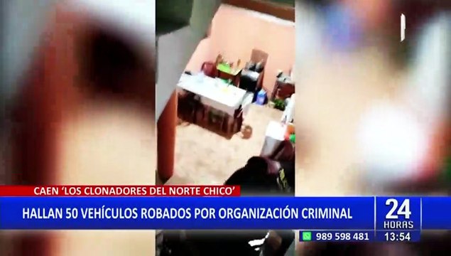 PNP desarticula banda dedicada al robo de vehículos
