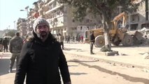 Xinhua Halep'te: Depremin Vurduğu Suriye'de ABD Yaptırımlarına Rağmen Kurtarma Çalışmaları Sürüyor