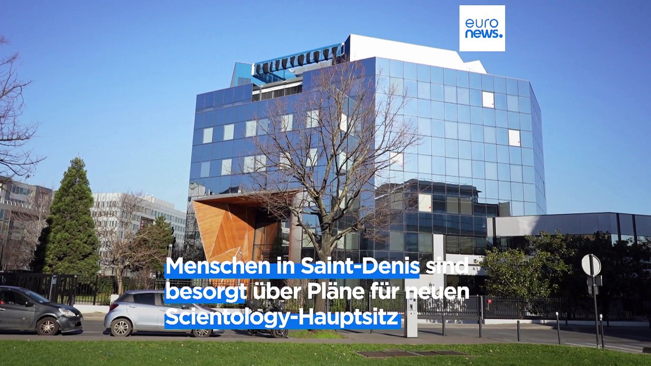 Hauptsitz von Scientology in Saint-Denis - Anwohner:innen laufen Sturm
