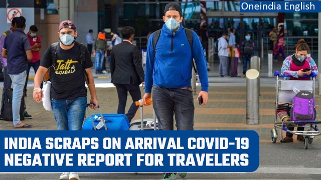 India scraps Covid-19 negative report on arrival for passengers coming for Singapore | Oneindia News