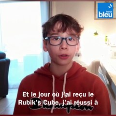 Le jeune prodige du Rubik's Cube est Charentais