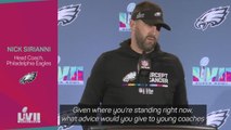 Sirianni shares advice for future NFL coaches