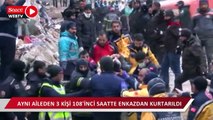 108 saat sonra aynı aileden 3 kişi kurtarıldı