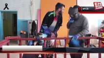 Bitlis'teki meslek lisesi deprem bölgesi için mobil tuvalet üretiyor