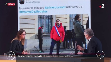 Olivier Dussopt réagit à la polémique du ballon à son effigie