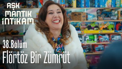 Flörtöz bir Zümrüt - Aşk Mantık İntikam 38. Bölüm