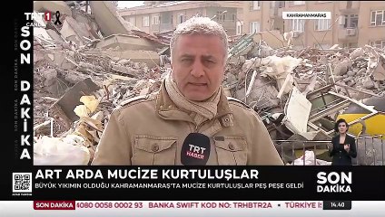 Depremzede isyan edince TRT yayını kesti