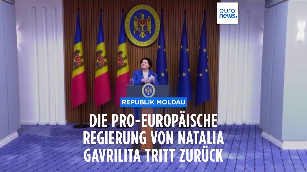 Regierungskrise in Moldau: Ministerpräsidentin Natalia Gavriliţa tritt überraschend zurück