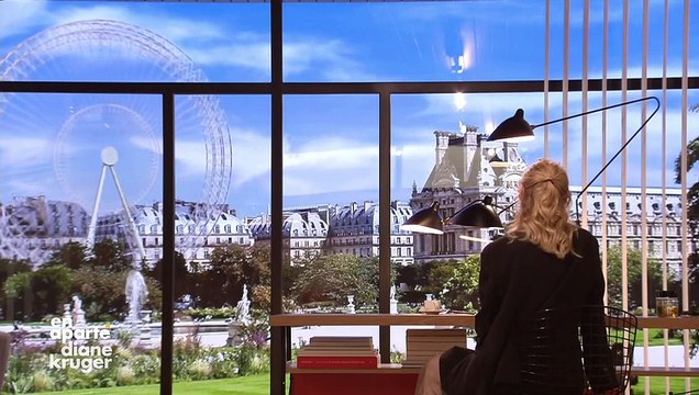 Extrait de l'émission En aparté durant lequel l'invitée Diane Kruger parle de sa fille Nova