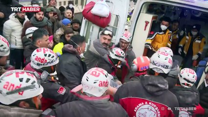 Kahramanmaraş'ta 108. saatte mucize kurtuluş