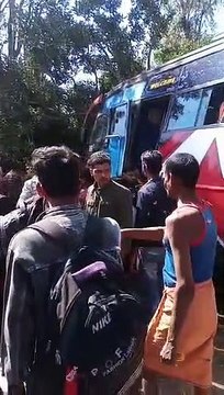 Video Story : यात्रियों से भरी बस पेड़ से टकराई, 39 यात्रियों में 5 की हालत गंभीर