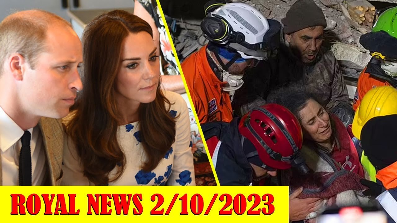 Charles, Camilla, Kate and William make personal donations to Turkish earthquake relief fund