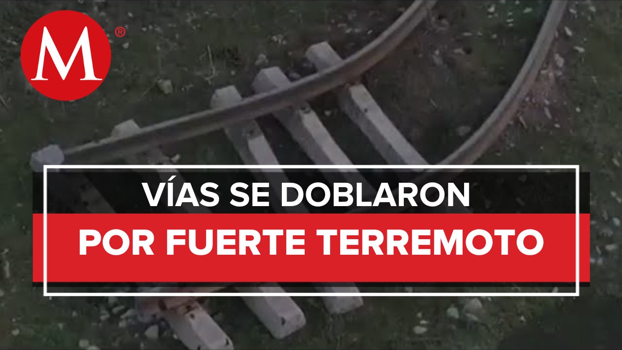 Trenes inhabilitados en Turquía; las vías se doblaron como cables
