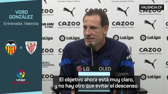 VALENCIA | Rueda de prensa de VORO: El objetivo está clarísimo, evitar el descenso | AS
