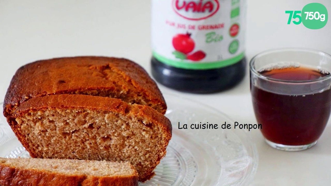 Cake au jus de grenade