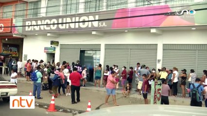 Siguen los problemas para el cobro del bono estudiantil