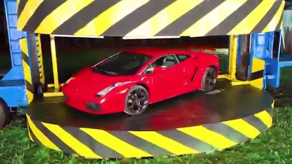 Hydraulic Press vs Lamborghini 🚗