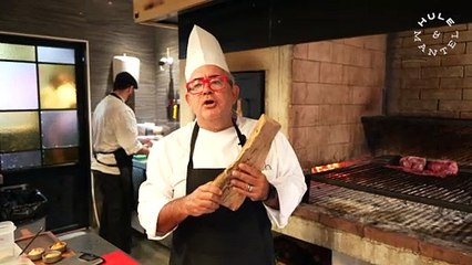 Cuál es la mejor leña para la carne en La Cabrera