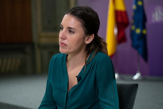 Irene Montero, sobre Yolanda Díaz: Cuando acabe de montar su partido, puede ser también la candidata de Podemos a las elecciones generales