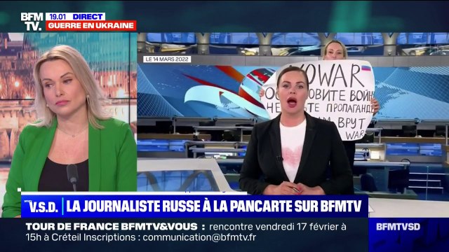 Marina Ovsyannikova: Je pensais que j'allais me faire arrêter devant le studio