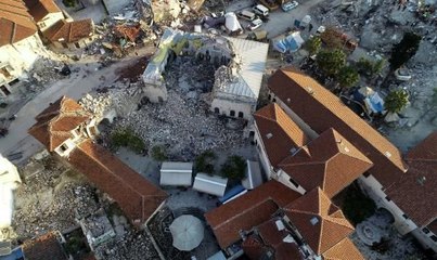 ANTAKYA'DAKİ 14 ASIRLIK HABİB-İ NECCAR CAMİSİ DEPREMDE YIKILDI
