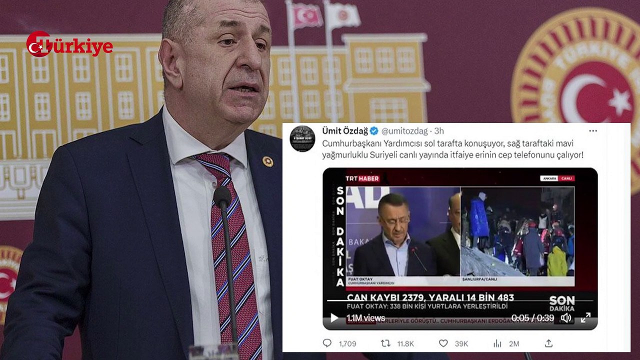 Ümit Özdağ'ın Suriyeli Hırsız Yalanı Elinde Patladı! İftira Attığı Genç: Allah'a Havale Ediyorum