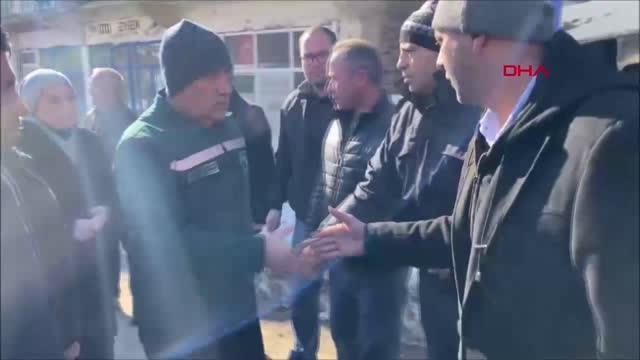 BAKAN KİRİŞCİ, TUFANBEYLİ'DE DEPREMZEDELERİ ZİYARET ETTİ