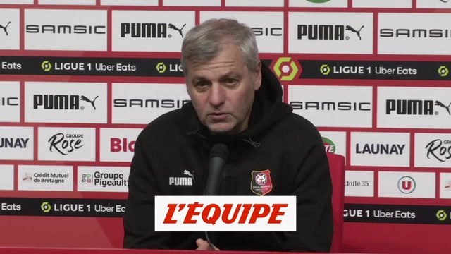Genesio : « On a des choses à améliorer, on le sait » - Foot - L1 - Rennes
