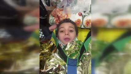 Arda'dan minik depremzede Mesut'a: "Pes etmedin ve başardın, yüz yüze görüşürüz"