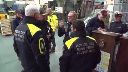 İtalya'dan Türkiye'ye yardım taşıyan askeri gemi yola çıktı