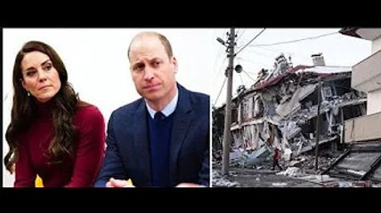 Kate et William font un don personnel pour aider les victimes du tremblement de terre en Turquie et