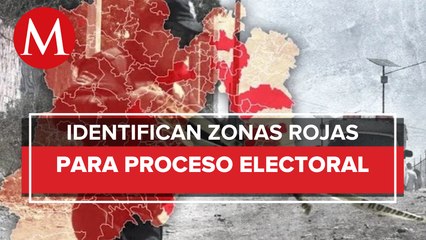 Edomex reporta 33 municipios de riesgo alto y medio para elecciones