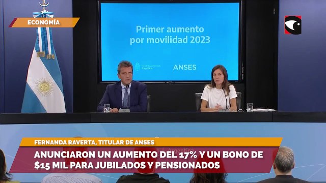 Anunciaron un aumento del 17% y un bono de $15 mil para jubilados y pensionados