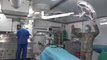 Kahramanmaraş'ta kurulan sahra hastanesi yaralıların tedavisini sürdürüyor