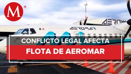 Por conflicto con arrendador, Aeromar se queda sin tres aviones