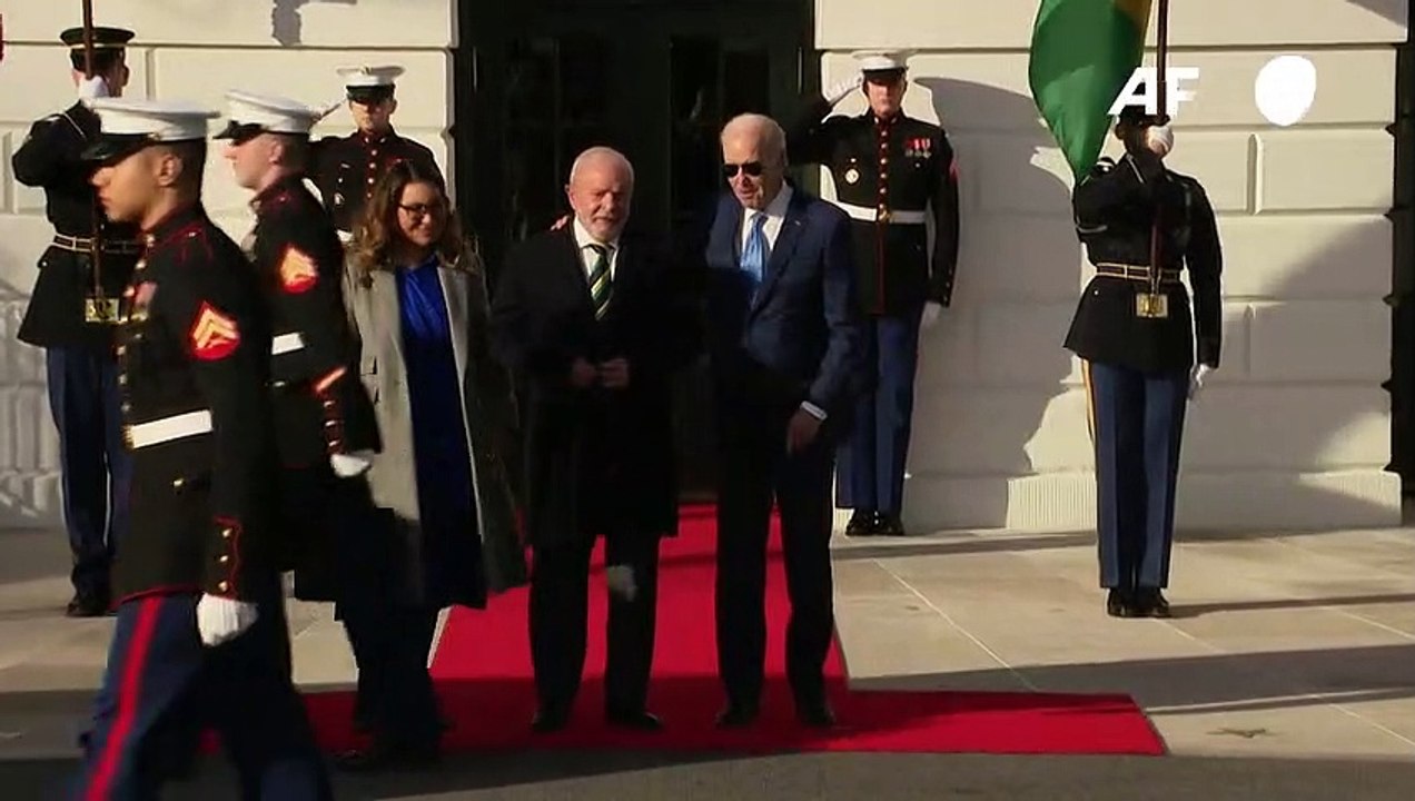Biden recebe Lula