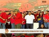 Juramentado el equipo político estadal del PSUV y JPSUV en Sucre