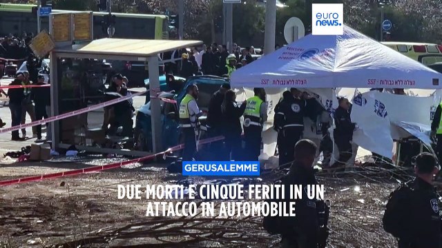 Gerusalemme: attacco con auto sulla folla causa due vittime, ucciso il colpevole