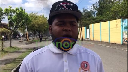 FJD vuelve a protestar en Liceo Ercilia Pepín SFM