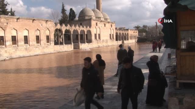Balıklıgöl suyu deprem sonrası çamur rengine büründü