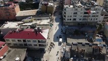 Hatay Samandağ'da enkaz yığınları böyle görüntülendi