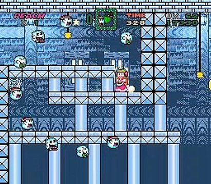 Super Mario Bros: Merry Mountain Christmas Adventure online multiplayer - snes