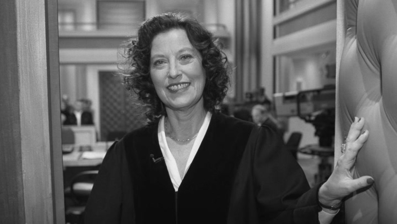 TV-Richterin Ruth Herz ist tot