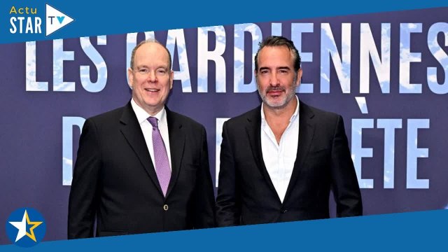 Jean Dujardin et son frère Marc : ressemblance frappante devant Albert de Monaco, Charlotte Casiragh