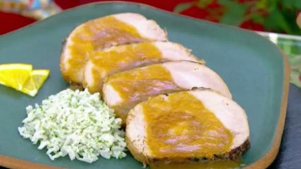 Lombo Suíno no Refrigerante de Laranja  Ana Maria Braga