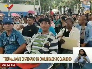 Realizan atención directa judicial con el Tribunal Móvil en las comunidades del estado Carabobo