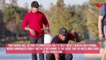Tiger Woods Announces He Will Play Genesis Invitational in Return to Competitive Golf