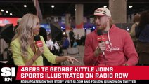 George Kittle Joins SI on Radio Row Ahead of Super Bowl LVII