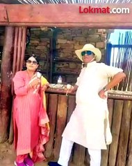 काय ती टोपी, काय तो गॉगल... अफ्रिकेत दानवेंची हवा, फोटो, व्हिडीओ पाहा...