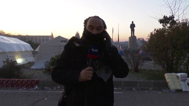 موفد العربية : استمرار عمليات البحث عن ناجين في مدينة أدي يمان في اليوم السادس من الزلزال